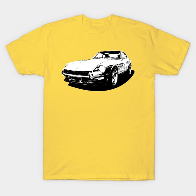 The legendary Datsun 240Z Fairlady T-Shirt by BuiltOnPurpose